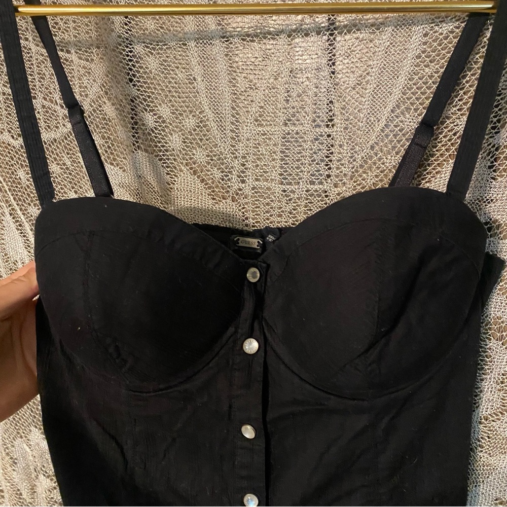 Guess Corset Crop Top